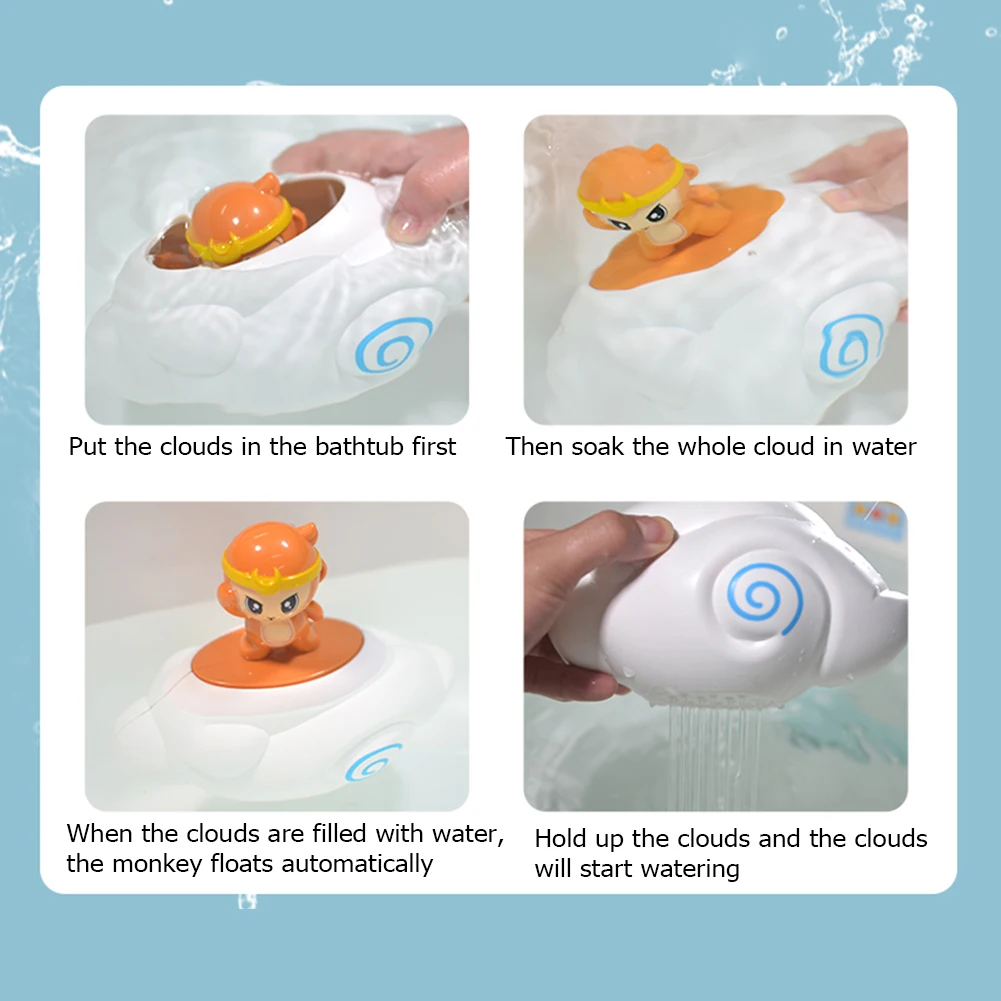 

Baby Bathing Toy Kids Cute Duck Penguin Egg Water Spray Sprinkler Bathroom Sprinkling Shower Swimming Water Toys Kids Gifts