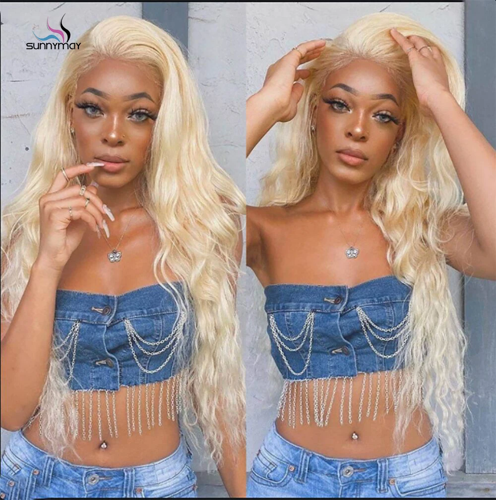 13x4 Lace Front Wig 613 Honey Blonde 30inch Lace Frontal Remy Hair Body Wave Brazilian Human Hair Wig Baby Hair Transparent Lace