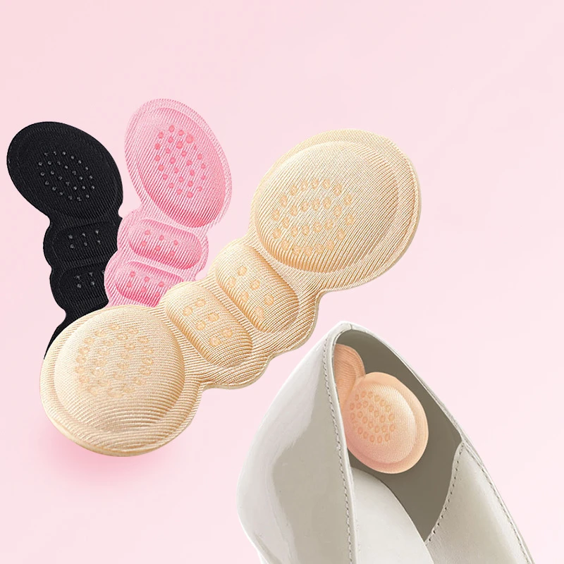 

Women Insoles for Shoes High Heel Pad Adjust Size Adhesive Heels Pads Liner Grips Protector Sticker Pain Relief Foot Care Insert
