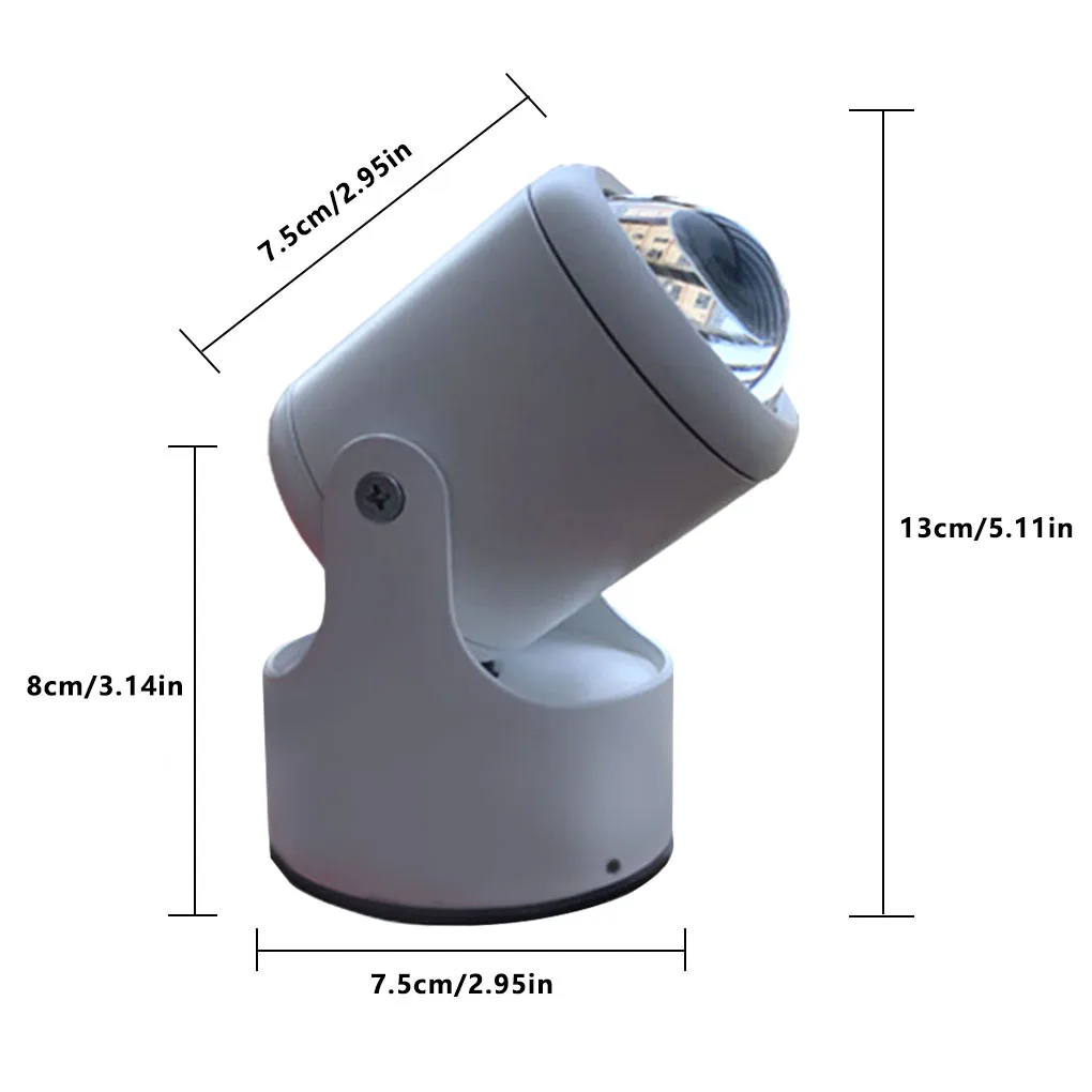 

Projector 5W Lamp Adjustable Light Bedroom Night Light Baby Lamp Decor Rotating Starry Moon Flower Galaxy Projector Table Lamp