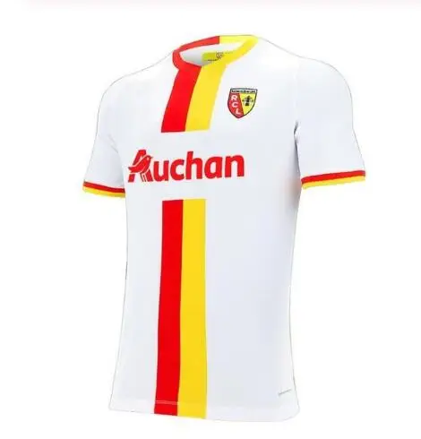

2020 2021 RC Lens away soccer jerseys Gradit Fortes Cahuzac Perez RC Lens football jersey Camisa de futebol Men's football Shirt