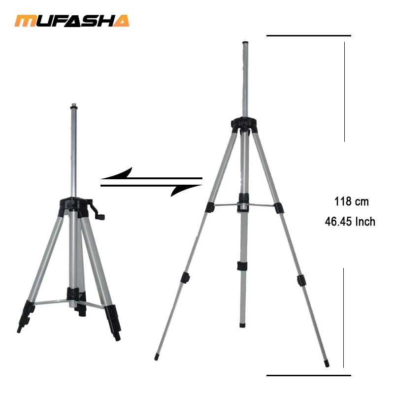 MUFASHA высокорегулируемый лазерный уровневый штатив с горизонтальными