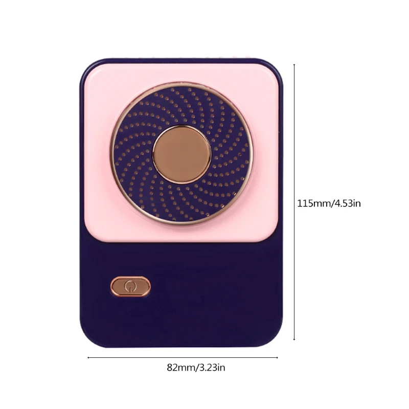 

New Product USB Mini Handheld Cooling Hanging Neck Small Fan Lazy Sports Portable Fan Mute Small Electric Quiet Fan