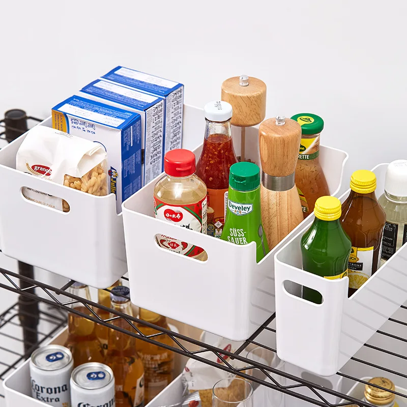 

Mask Snack Desktop Storage Basket Box Desk Closet Cosmetics Organizer Bathroom Kitchen Boxes For Small Things