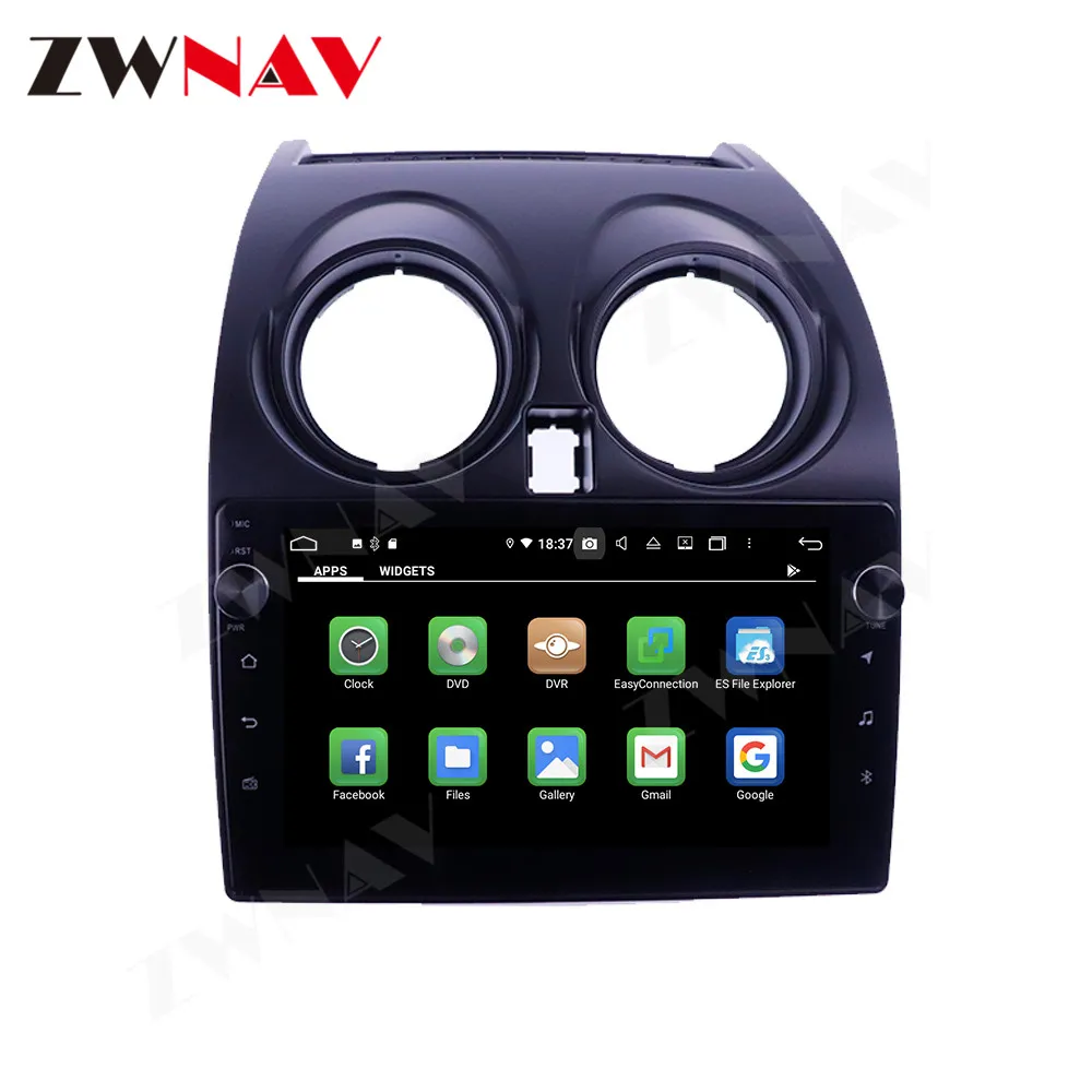 

For Nissan Qashaqai 2006-2013 Car radio player Android 10 PX6 64GB GPS Navigation Multimedia Player Radio