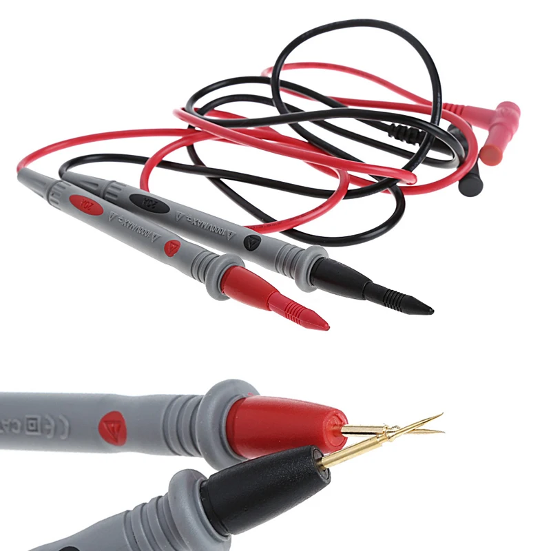 

Тонкие универсальные Щупы для цифрового мультиметра, 1000 В, 20 А