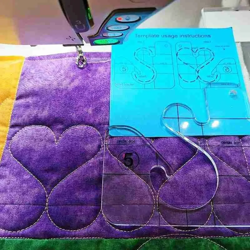 

Home Free Motion Quilting Frame Set Template Series With Quilting Frame For Domestic Sewing Machine Ruler