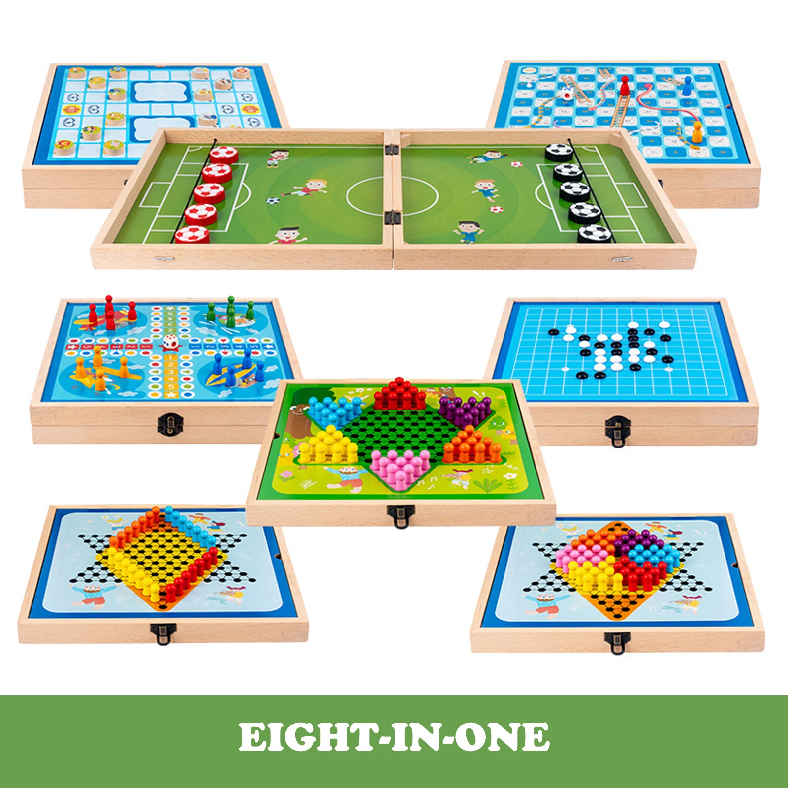 

Набор шахматных пазлов для настольного футбола и хоккея, изысканные многофункциональные игрушки для детей и взрослых, игрушки для рождеств...