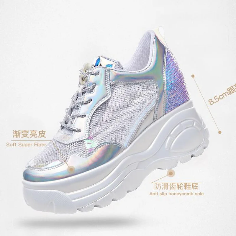 Новинка 2021 женские летние туфли на платформе модная повседневная обувь танкетке