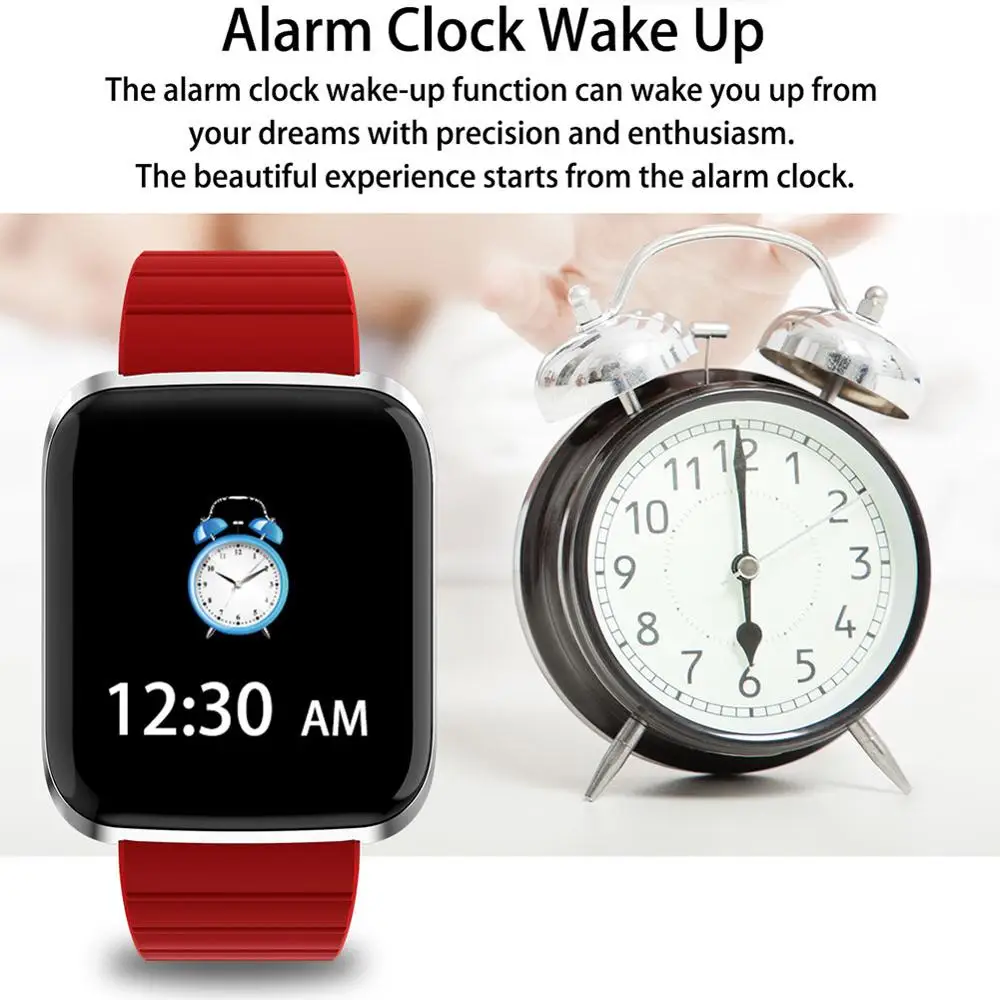 Новые умные часы мужские водонепроницаемые Полный сенсорный экран целый день