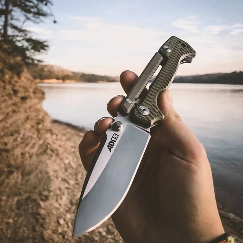 Тактические карманные складные ножи из холодной стали AD-15 лезвие Scorpion S35VN с