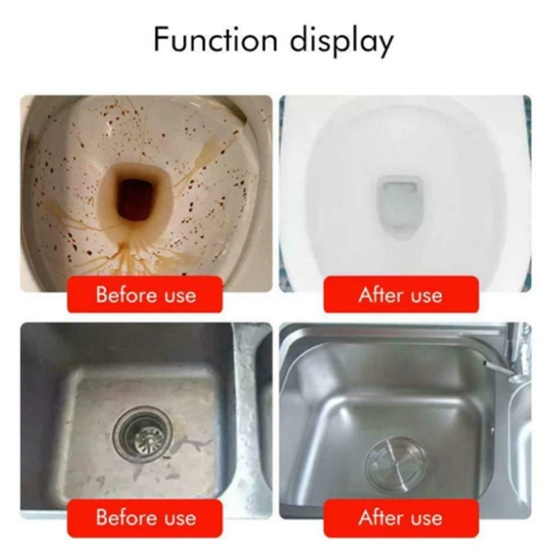

Pipe Dredge Deodorant,Sink and Drain Cleaner,ic Bubble Bombs Fast Foaming Deodorant Strong Cleaning Agent Tool for Kitchen To