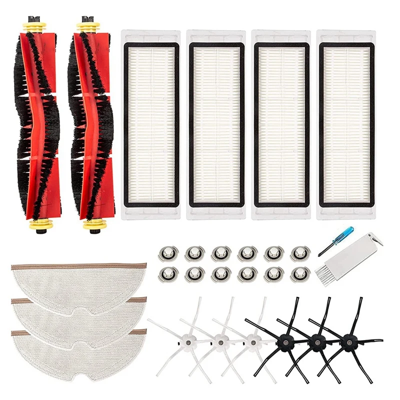 

HEPA Filter Side Brush Main Brush For Xiaomi 1S Robot Vacuum Cleaner Roborock S50 S51 S5 Vacuum Cleaner Accessories