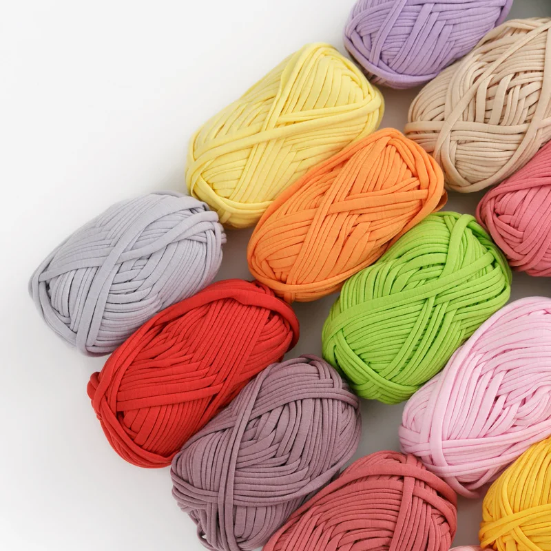 100 г цветная толстая ткань корзина из пряжи одеяло ковры сумочка мягкая пряжа