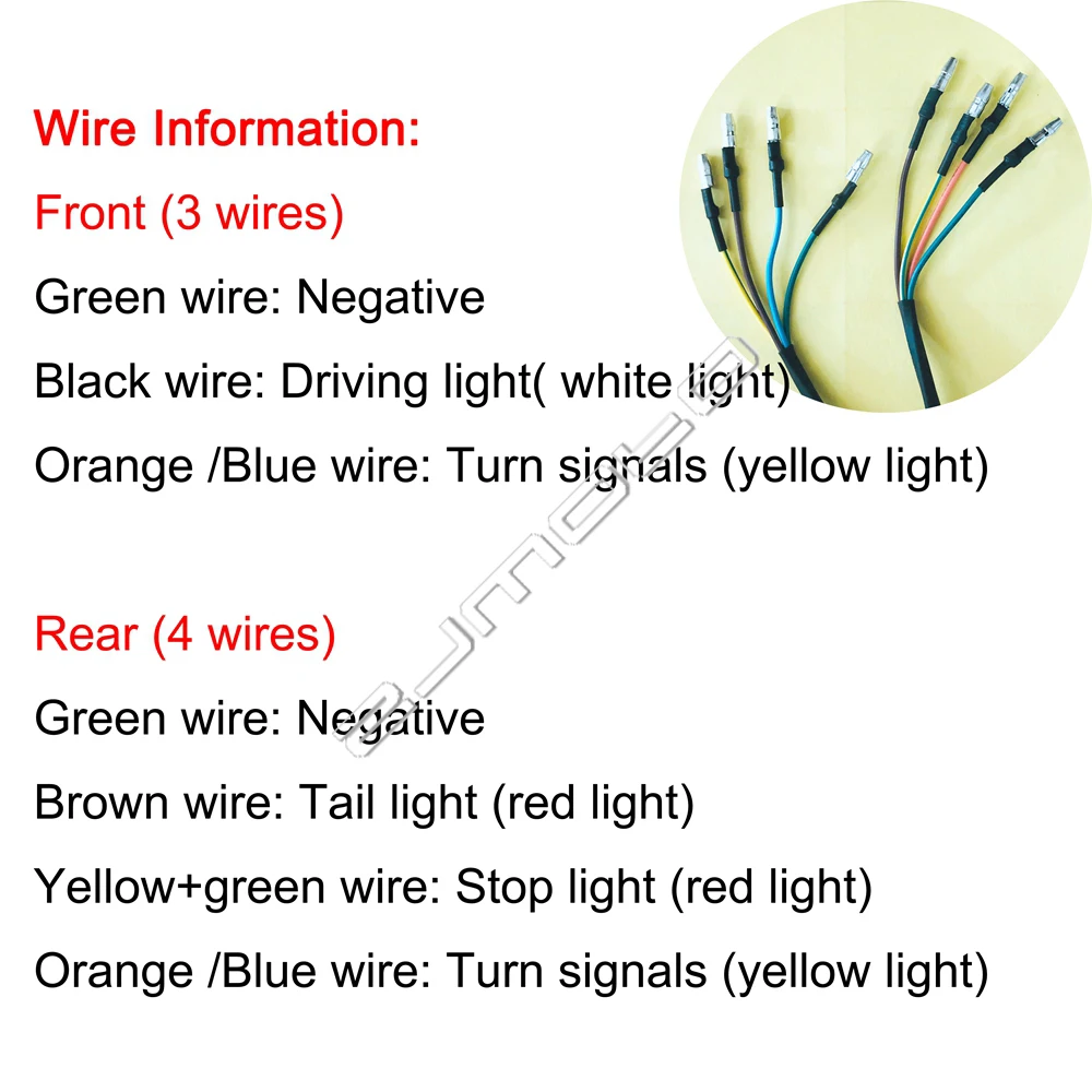 Хромированный Светодиодный фонарь для мотоцикла 3 в 1 задний поворота дневный