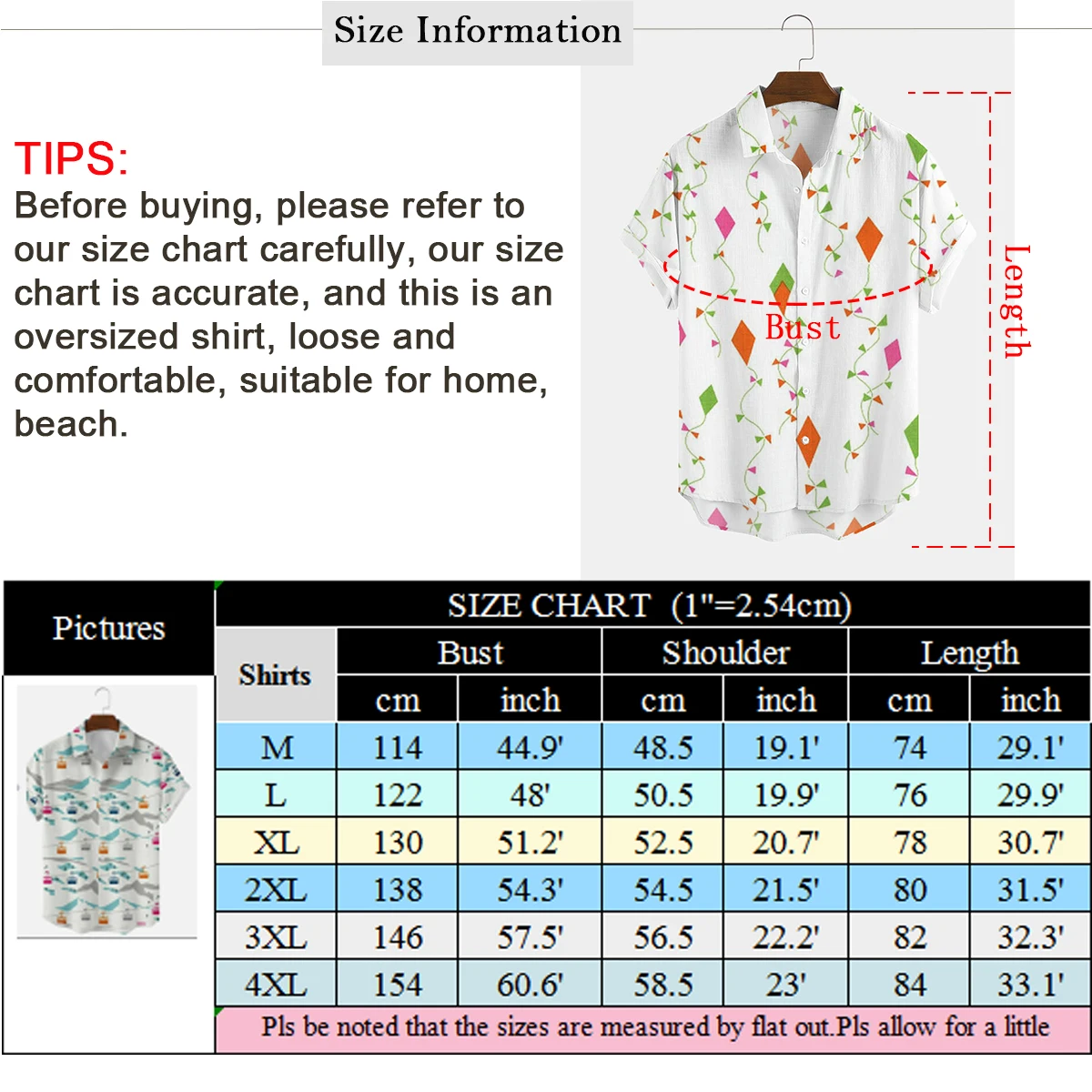 

Bababuy 2021 Plus Size Mens Shirts Floral Printed Short Sleeve Shirts Summer Casual Hawaiian Flower Beach Tops