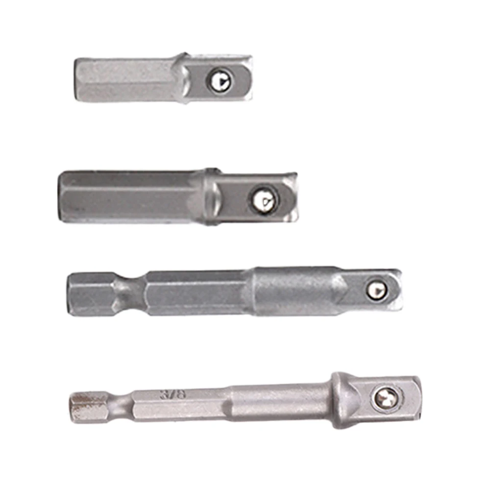 4 шт шестигранный хвостовик адаптер для сверла Гайка Драйвер удлинитель питания