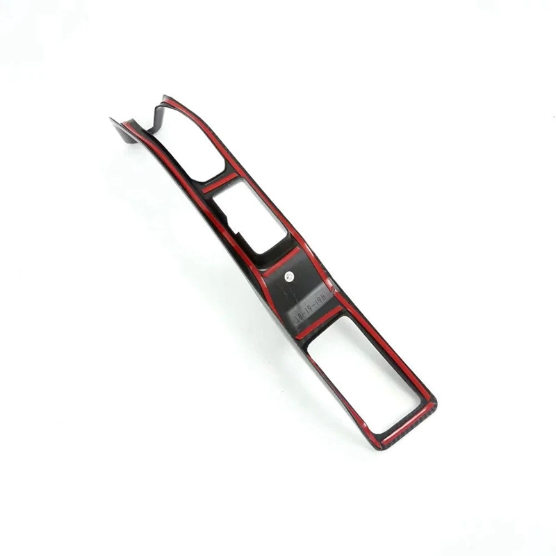 

1 Pcs Car Interior Gear Shifter Panel Handbrake Cover Trim & 1 Set Front Entry Guards Door Sill Plate Protectors