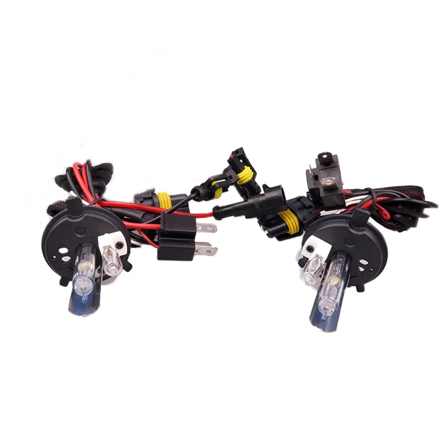 1 комплект ксеноновых H4 Hid Kit 55 Вт H13 9004 9007 галогеновые и ксеноновые лампы