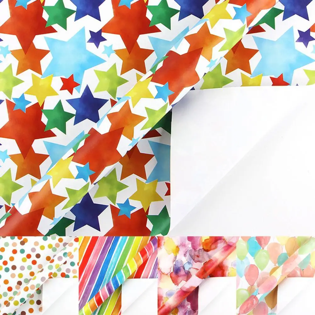 

Фотообои с радужными воздушными шарами, матовые алюминиевые градиентные праздничные подарочные бумаги, Рождественская фотобумага 50*70 см