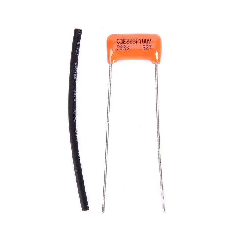 irin gitarre familie orange ton kondensator 0022 uf 100v für elektrische gitarre bass kappe free global shipping