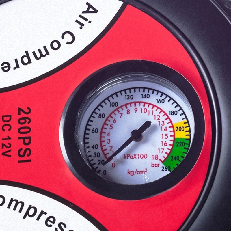 12V Мини шины для легковых автомобилей воздушный компрессор насос 260PSI