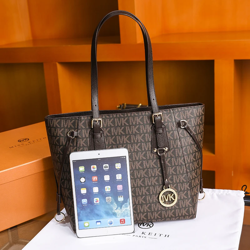 Роскошная женская сумка новинка 2020 модная вместительная для покупок кожаная