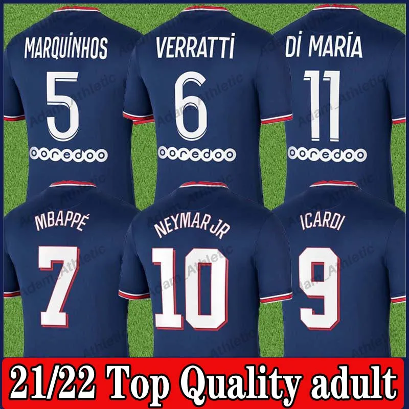 

maillot psges 2021 2022 NEYMAR JR ICARDI VERRATTI 21 22 maillot de foot homme MBAPPE maillot paris livraison gratuite