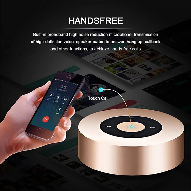 Беспроводной Bluetooth звук сабвуфер беспроводной hifi качество звука маленький