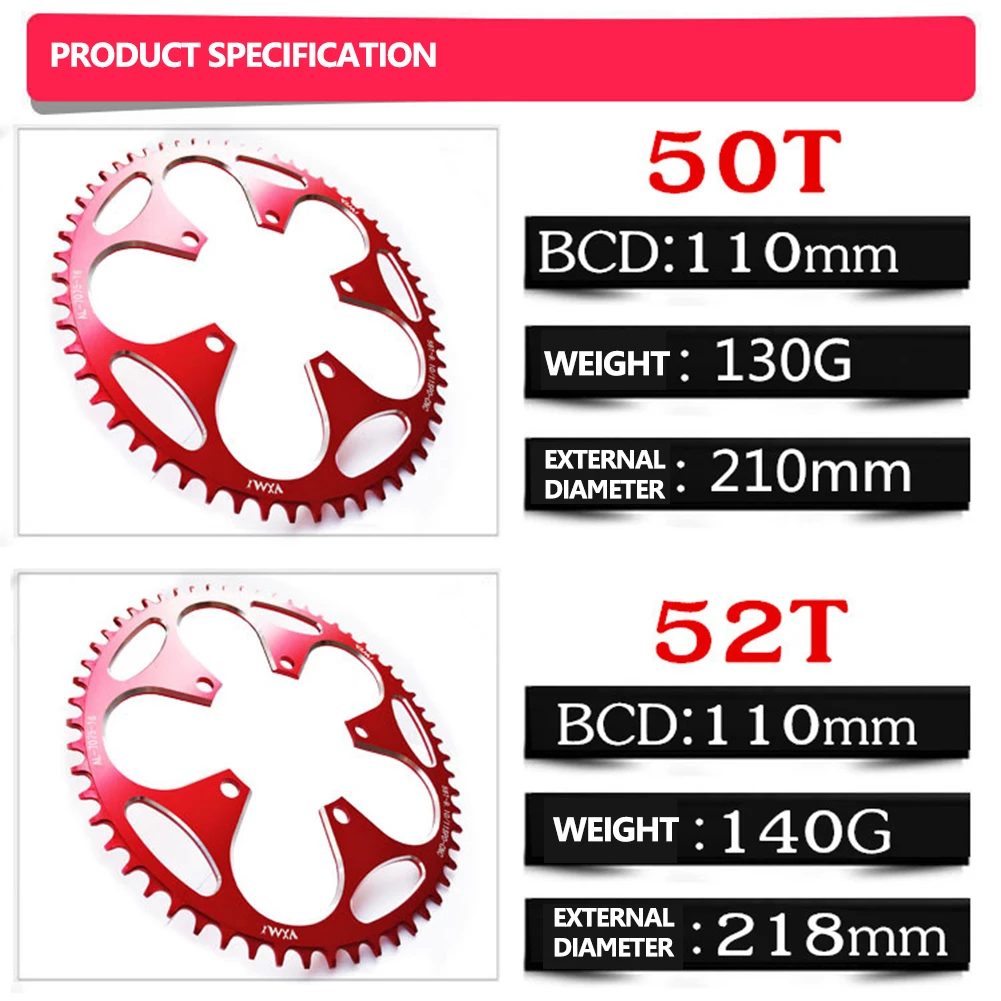 Цепь велосипедная с 5 рычагами звездочка Круглая для шоссейного велосипеда узкая