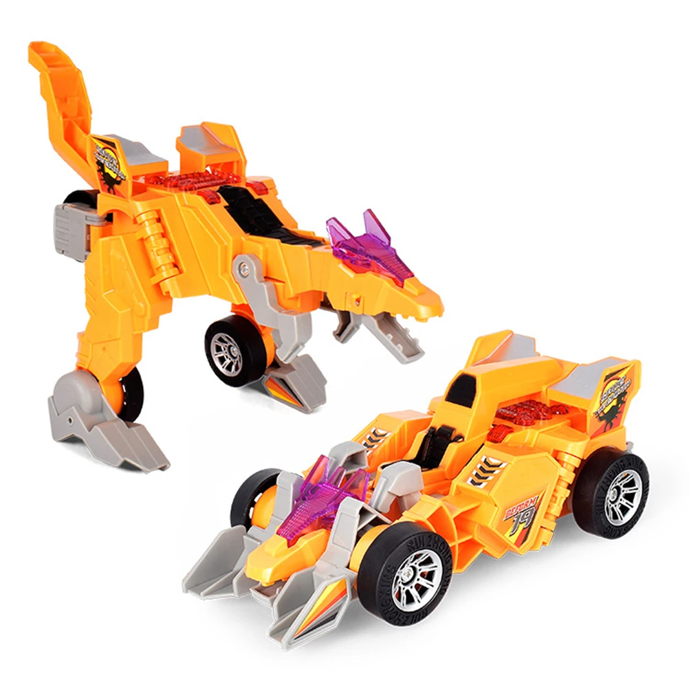 

Manual Deformation Dinosaur Toy Car Modified With Light Children'S Gift Toys