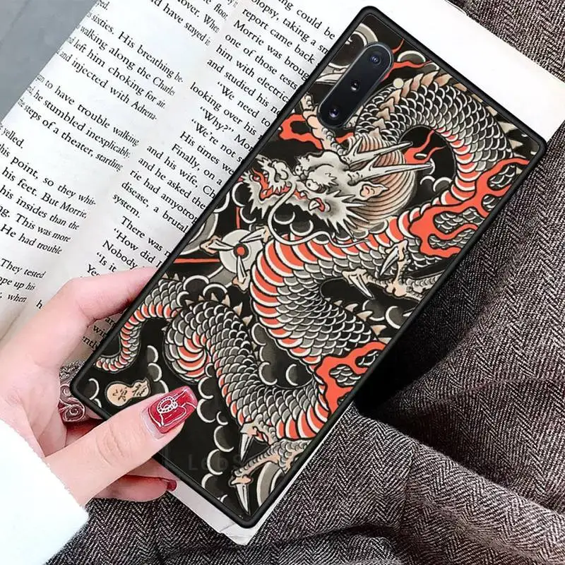 

Red dragon cool art Phone Cases For Samsung Galaxy S8 S9 S10 Plus S10E Note 3 4 5 6 7 8 9 10 Pro Lite cover