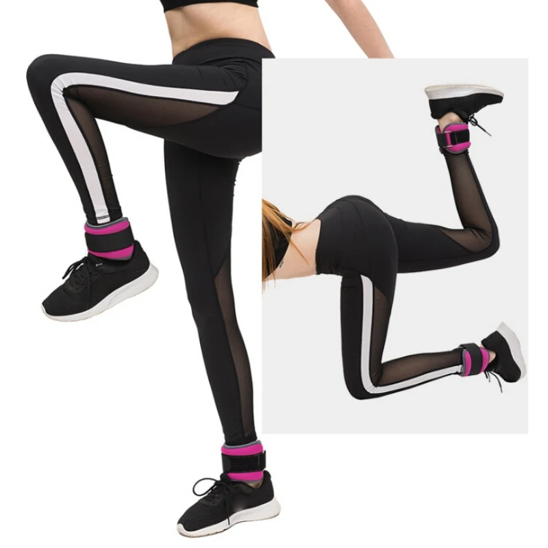 

0.5KG/1KG Adjustable Leg Ankle Wrist Sand Bag Weights Training Sandbag Wraps Strength Gym Running Fitness Equipment
