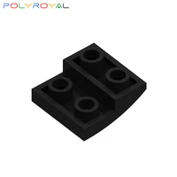building blocks technicalal parts diy 2x2 reverse arc slope inverted brick 10 pcs moc educational toy for children 32803