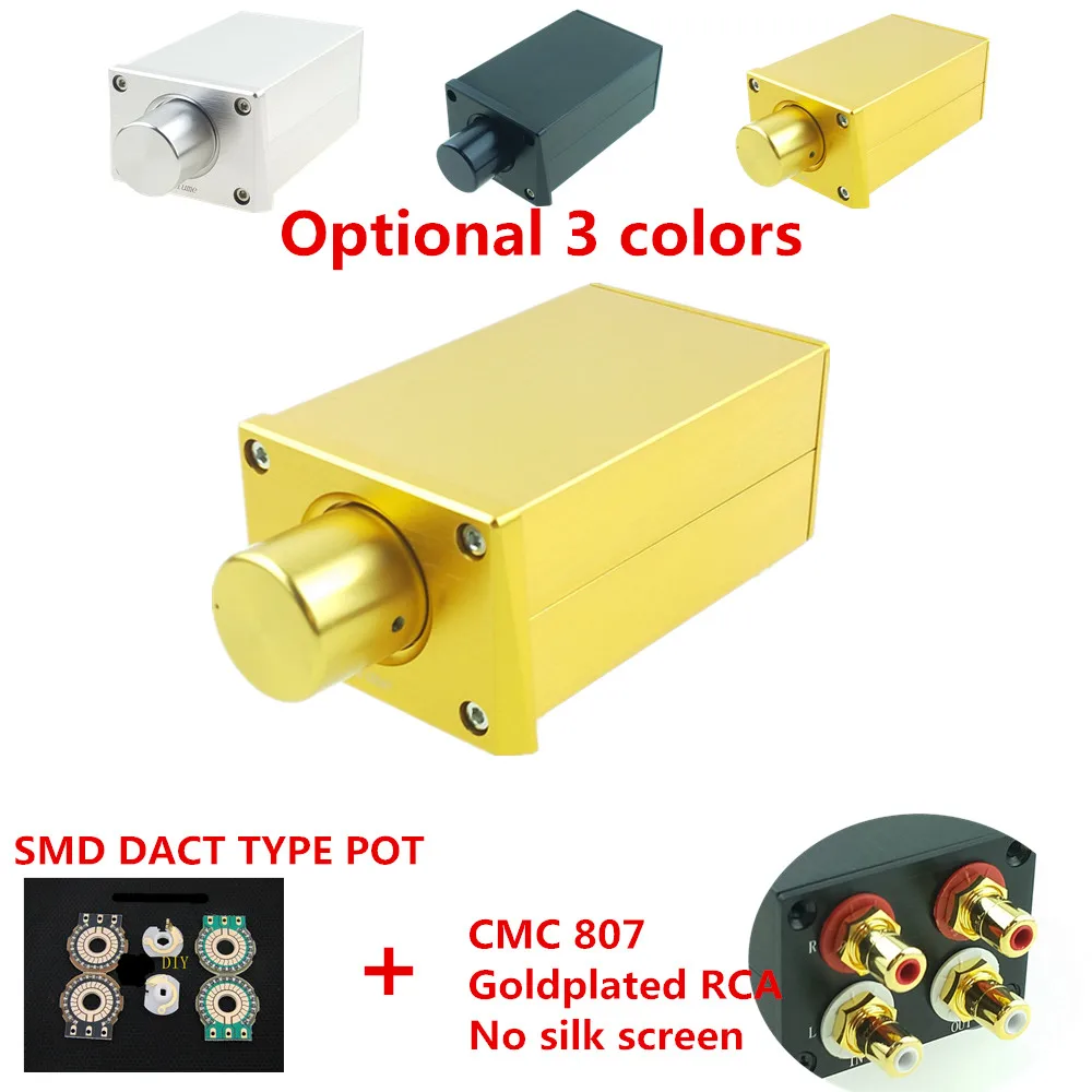 SMD Dact тип 21 со ступенчатым планшетом Пассивный предусилитель HIFI аудио 10k 20k 50k