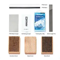 Набор для навощивания лыж или сноуборда: щëтки, парафин, скребки, всё в кейсе#3