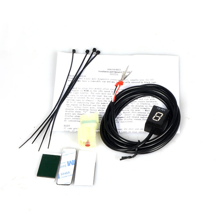 6-Скоростной индикатор переключения передач с вилкой блока управления 1-6 уровня