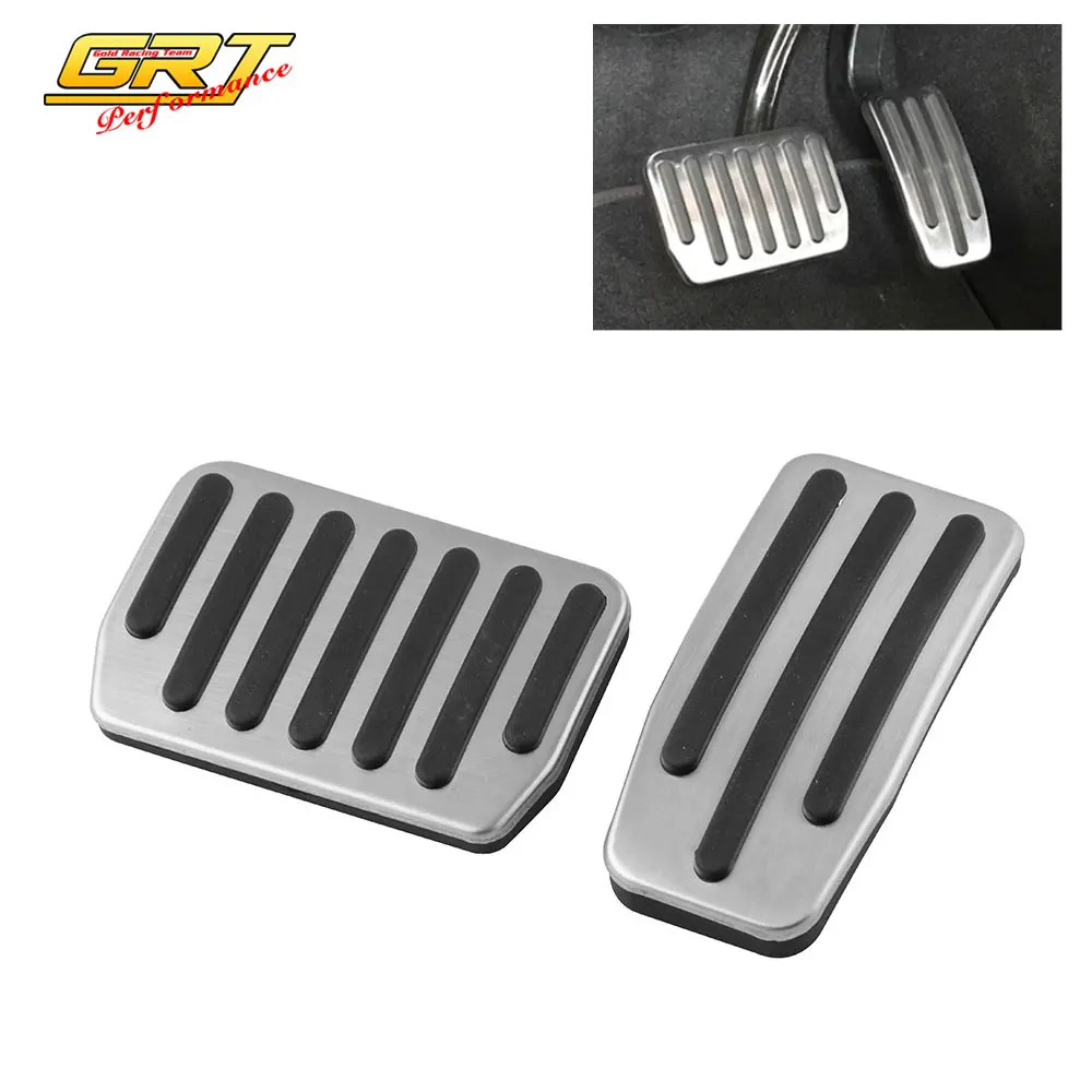 2 шт. Нескользящая производительность алюминиевый сплав акселератор ног