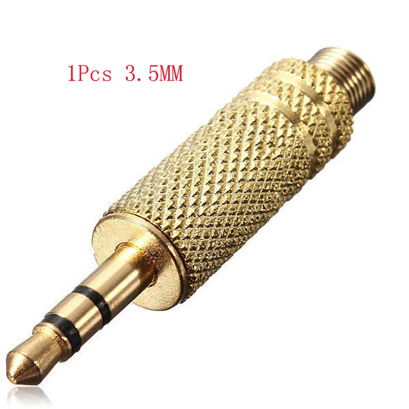 1Pcs 3.5MM Стерео 3,5mm 1/8in Наушники разъем DIY Мужской Аудио разъем Паяные соединители для компьютеров ноутбуков Планшеты MP3 - Цвет: 1Pcs 3.5MM