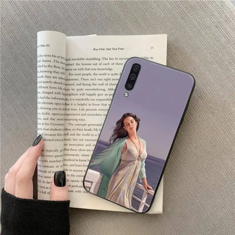 

American singer Lana Del Rey Model Phone Case For Samsung galaxy A S note 10 7 8 9 20 30 31 40 50 51 70 71 21 s ultra plus