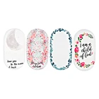 Детская пеленка для кроватки, эластичный сменный наматрасник для корзины, с цветочным принтом, для ухода за ребенком