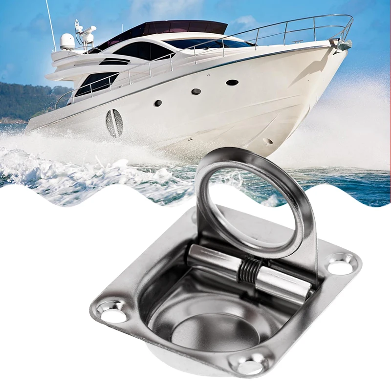 42x36 мм морской палубный Чехол ручка лодка люк шкаф ящик подъемная выдвижное