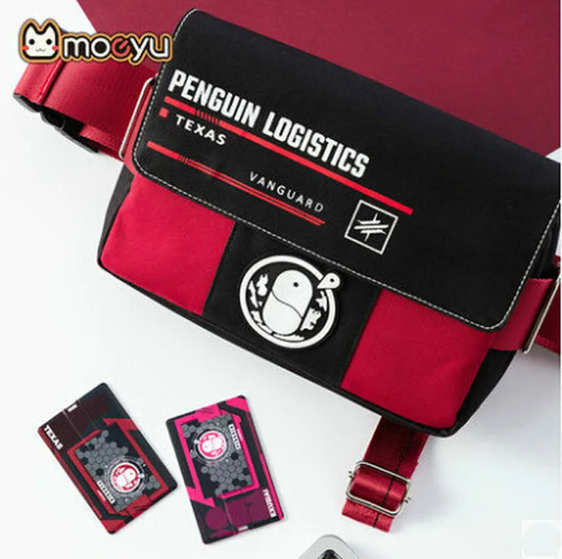 Сумка мессенджер arknight для косплея пингвина Техасский саквояж кросс боди