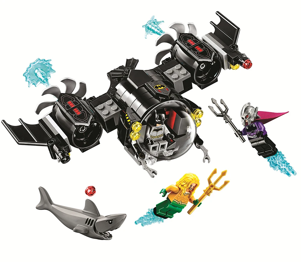 Лига Справедливости Бэтмен Aquaman Mera флэш мех строительные блоки Наборы кубиков