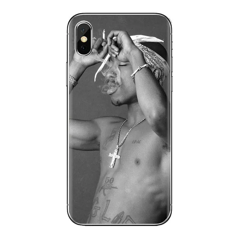 Силиконовый чехол для телефона Tupac Shakur 2 Pac Legend iPod Touch Apple iPhone 11 Pro 4 4s 5 5S SE 5C 6 6S 7 8 X XR XS