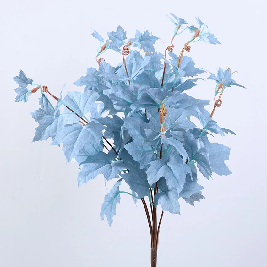 Домашний декор искусственные фотообои кленовые листья для свадевечерние и