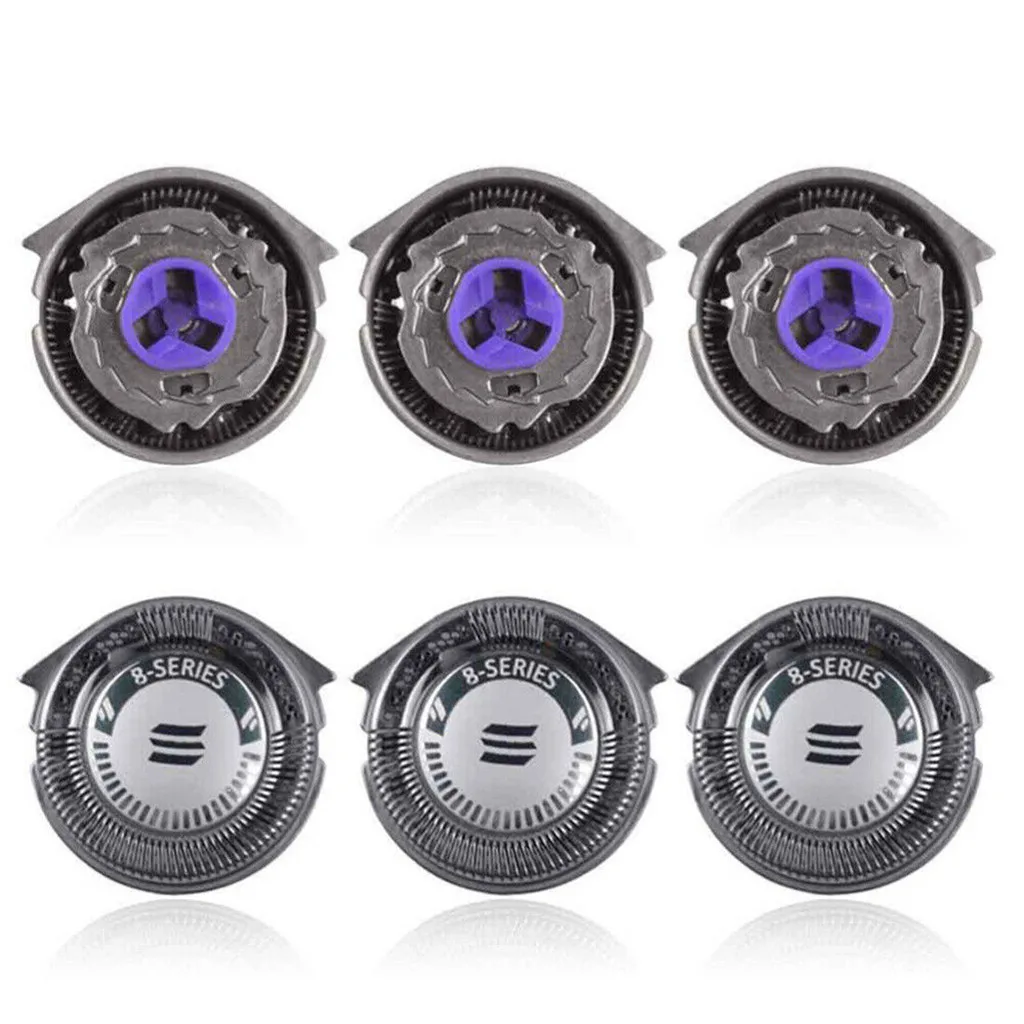 HQ8 сменные головки с двойной точностью для Philips-Norelco бритвы двумя лезвиями 3 шт.