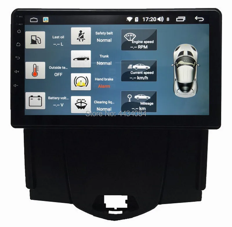 Ouchuangbo 2.5D IPS экран автомобильный gps рекордер для BYD F0 2008-2010 поддержка сплит-экрана 8