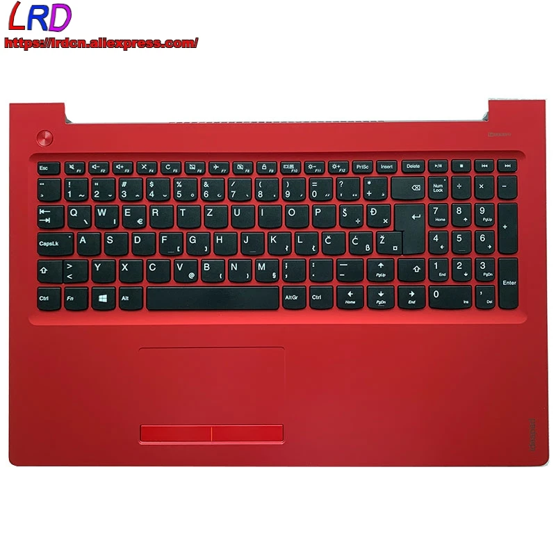 

Slovenian Keyboard Touchpad With Shell C Cover Palmrest Upper Case for Lenovo 510-15 310-15 ISK IKB ABR IAP Laptop 5CB0L35903