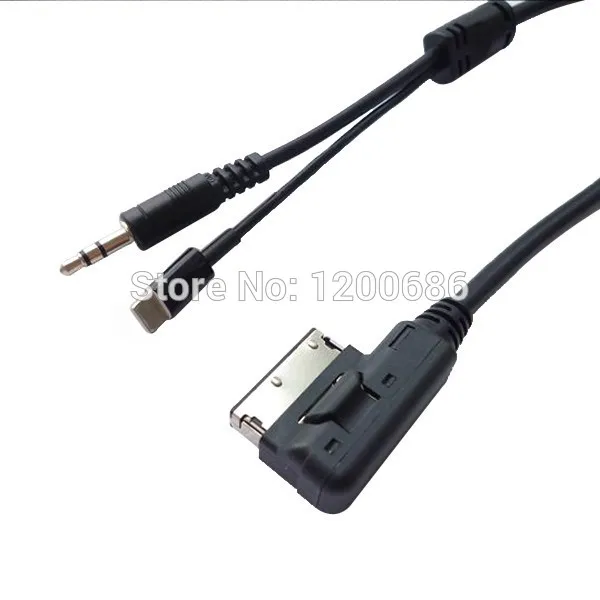 AMI 3 5 мм Mini Jack интерфейс AUX MDI кабель для Mercedes Benz iPhone 5S 6 Plus |